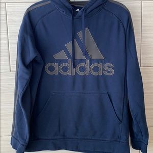 🌼2/$25 Adidas Pullover Hoodie Sweatshirt Tri Logo